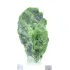 Grön kromdiopsid från Finland, rå samlarobjekt, 65 g - 4