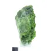 Grön kromdiopsid från Finland, rå samlarobjekt, 65 g - 5
