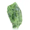 Rå kromdiopside från Finland, grönt mineral på bas, 60 g - 5