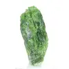 Rå kromdiopside från Finland, grönt mineral på bas, 60 g - 6