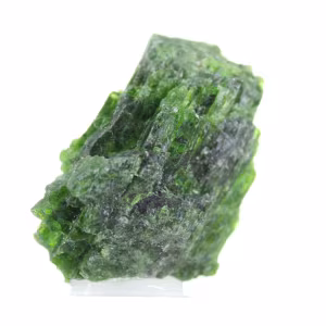 Rå kromdiopsidesten från Finland, krompyroxen, 55 g