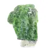 Rå finsk kromdiopsid, naturligt mineral på bas, 55 g - 0