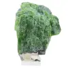 Rå finsk kromdiopsid, naturligt mineral på bas, 55 g - 5