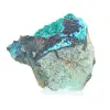 Mineralogiskt prov av grön brochantit från Chile på bas - 0