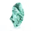 Silkig malakit från Kongo-Kinshasa, samlarmineral på sockel - 1