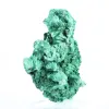 Slank fibrös malakit från DRK, äkta mineral på sockel - 1