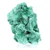 Tät malakit med tätsittande fibrer från Kongo, mineral på akryl - 0