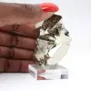 Oktaedriskt pyritmineral från Peru för samlare - 7