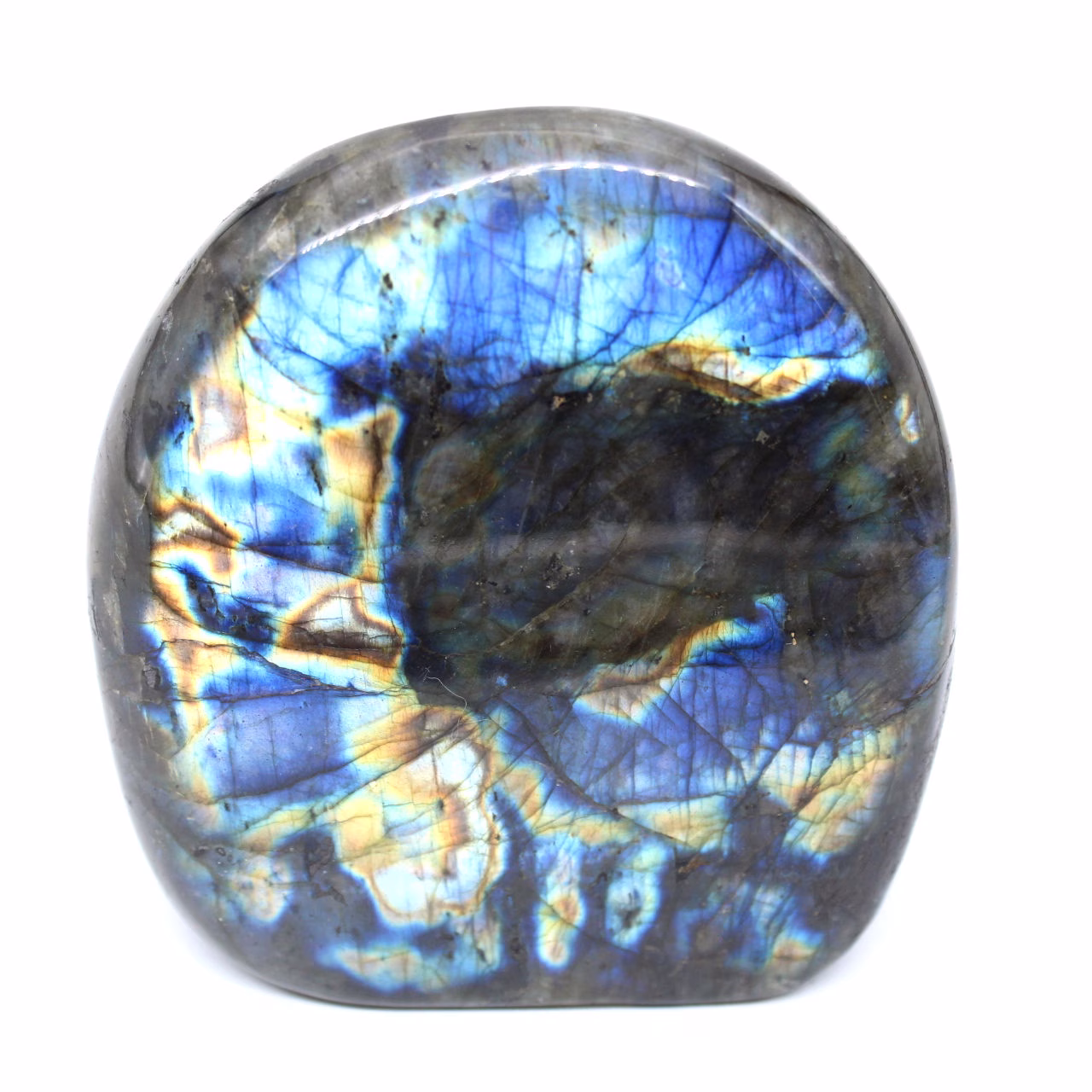 Fri Form Labradorit från Madagaskar - Mineralprydnad