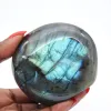 Prydnadsmineral Labradorit från Madagaskar Polerad - 5
