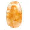 Polerad gul kvartssten från Madagaskar för mineralmontern - 0