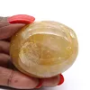Gul kvartssten från Madagaskar, poleratexemplar - 2