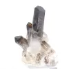 Svart morionkvartskristall, ursprung Brasilien, levereras med sockel - 4