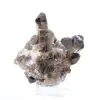 Morionkvartskristall från Brasilien, svart mineral monterat på sockel - 2