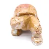 Sköldpaddsfigur i naturlig täljsten från Bolivia - 2