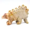 Stegosaurus i täljsten från Bolivia: förhistorisk figur - 1
