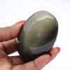 Slipad sten av gyllene obsidian från Mexiko, naturlig polerad sten - 0