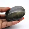 Mexikansk sten av gyllene obsidian, polerad sten på 75 g - 0