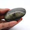 Polerad mexikansk sten av gyllene obsidian, exemplar på 75 g - 0