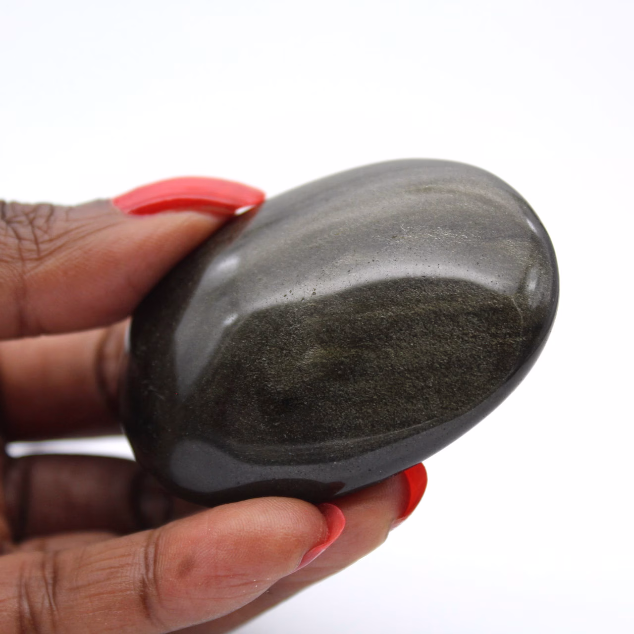 Liten sten av gyllene obsidian från Mexiko, 55 g