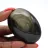 Gyllene obsidian från Mexiko som polerad sten, vikt 80 g