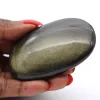 Sten av gyllene obsidian från Mexiko, sten på 100 g - 0