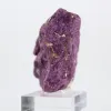 Rå purpurit från Portugal – Mineralogiskt specimen på sockel - 2