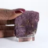 Purpurit från Portugal på sockel – Rått mineralspecimen - 1
